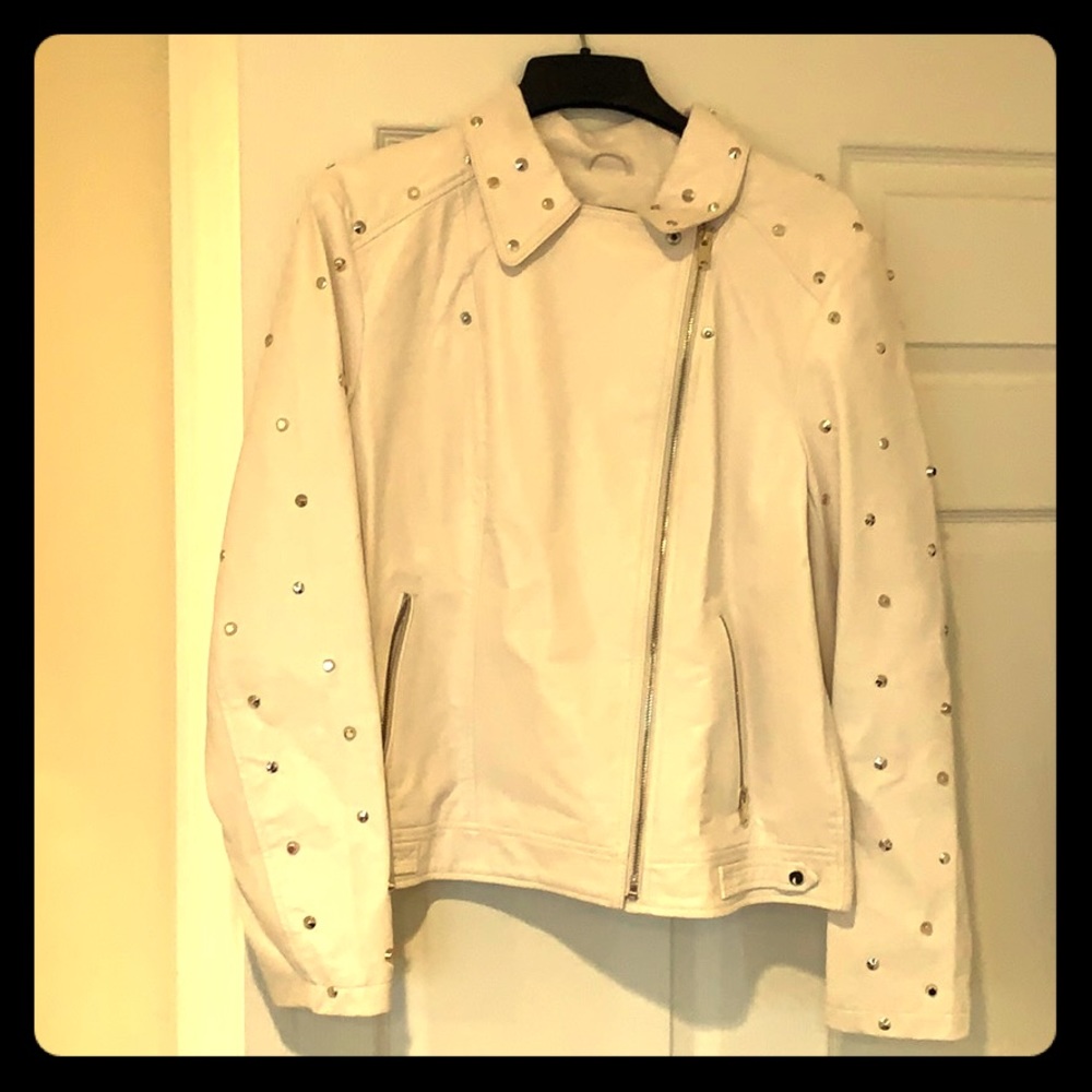 Vegan leather express jacket